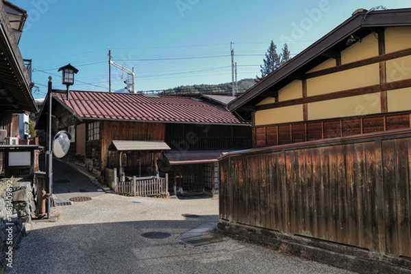 Obraz 中山道福島宿（木曽福島）