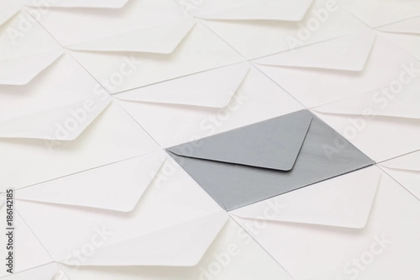 Obraz Different envelopes on the table