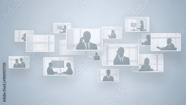 Obraz business concept design. GENERATIVE AI