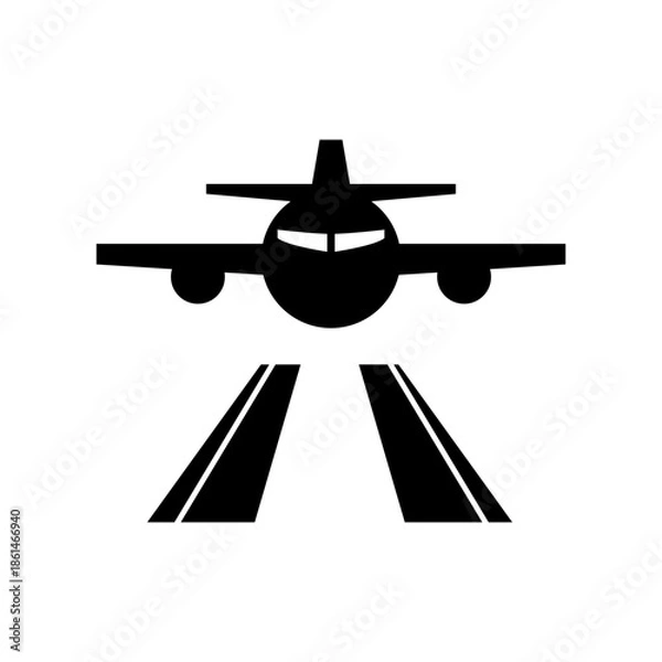 Obraz Airport icon symbol design vector