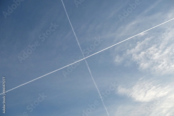 Obraz Crossing Contrails