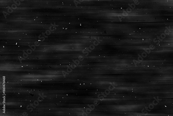 Obraz 黒や白、灰のモノクロの色で小さい石や砂が嵐や風で早いスピードで流れていたり舞う動きをイメージしデザインした背景、テクスチャ、壁紙