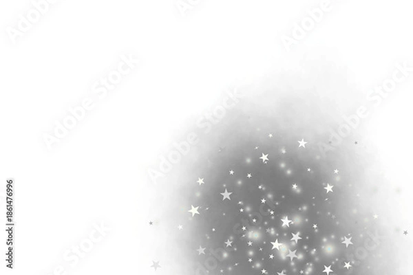 Obraz Black and White Star Dust Background