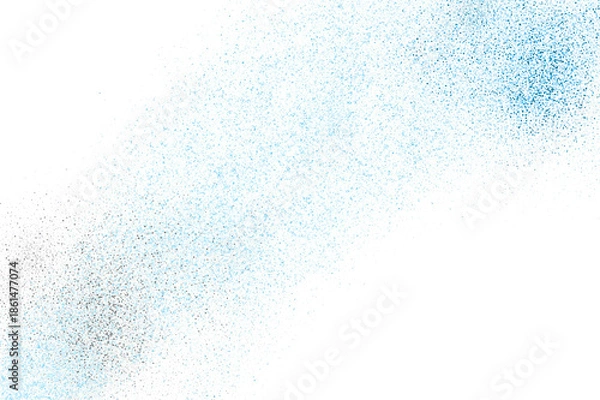 Obraz Abstract Blue Particle Gradient Background