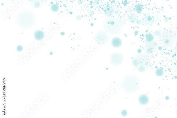 Obraz Soft Blue Bokeh Particle Background
