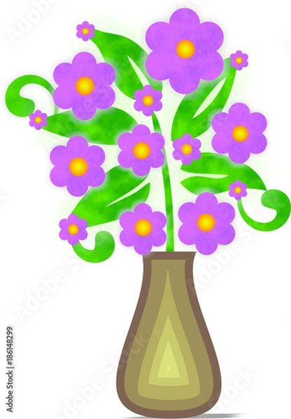 Obraz Flowers in Vase