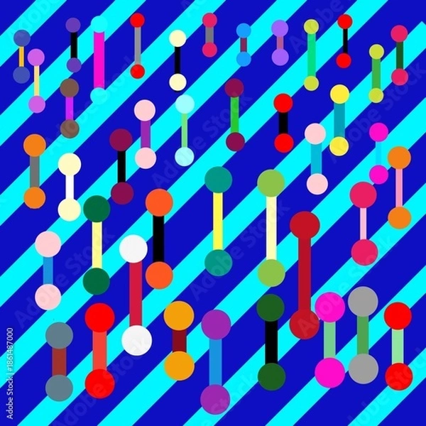 Obraz abstract colorful background