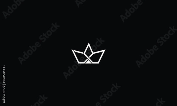 Obraz LB Monogram LB Crown Logo