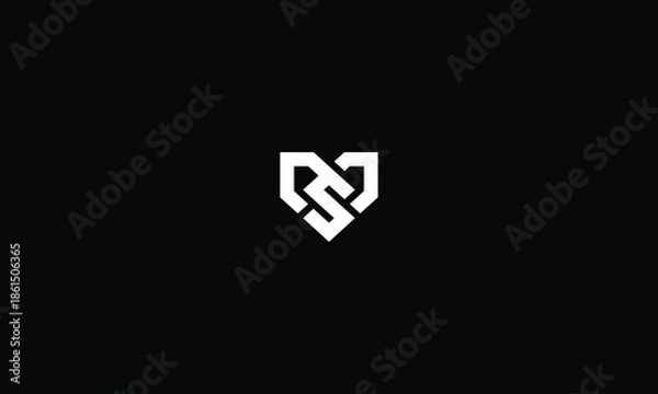 Obraz MS Logo MS Monogram MS Triangle Logo iStore Logo