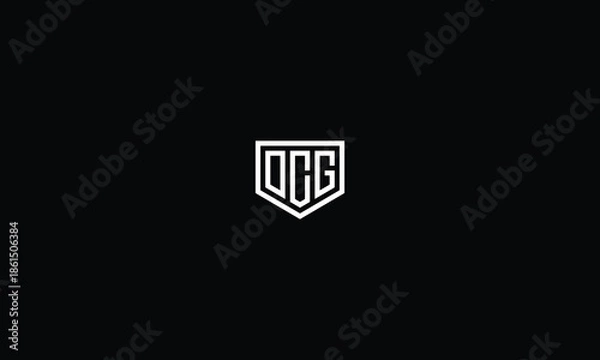 Obraz OCG Logo OCG Monogram OCG Circle Logo 