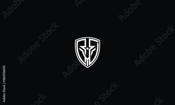 Obraz RYE Shield Logo RYE Logo RYE Star Logo RYE Monogram RYE Logo