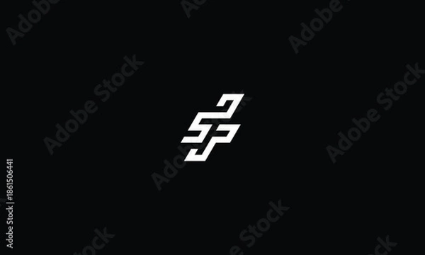 Obraz SP Logo PS Logo SP Monogram SP Hexagon Logo
