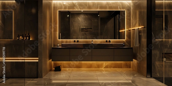 Obraz Luxurious Modern Bathroom Interior