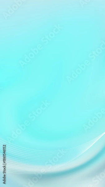 Obraz Fresh Aqua Blue Abstract Vertical Background