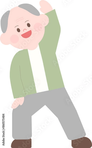 Obraz 운동 할아버지