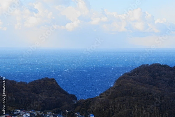 Obraz 測量山から見る景色