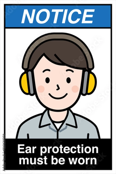 Obraz Safety Sign Danger Warning Ca...