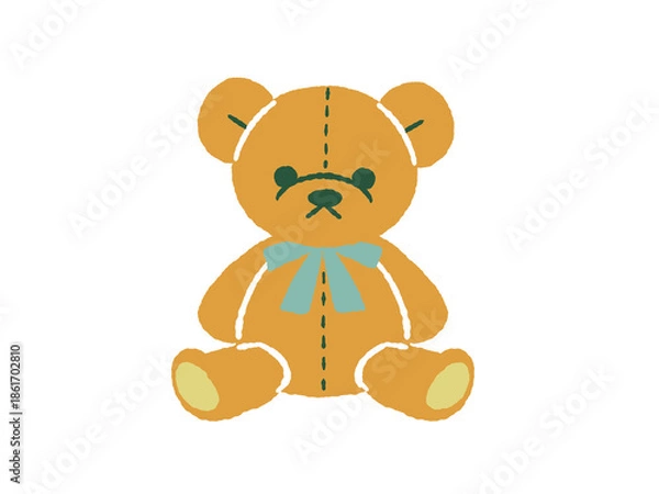 Obraz くまのぬいぐるみ