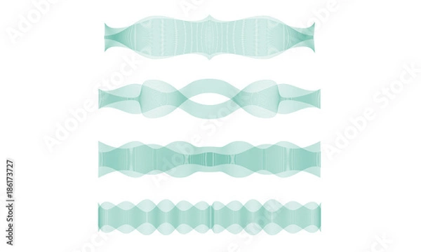Fototapeta Guilloche Patterns II