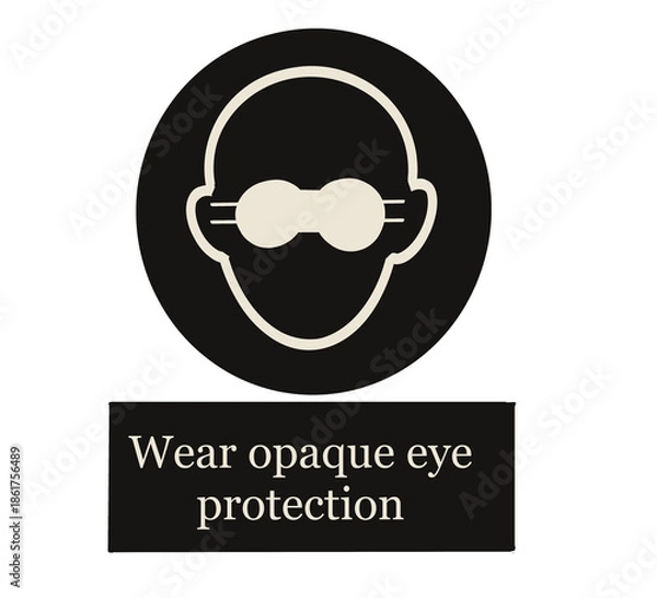 Obraz Public warning sign