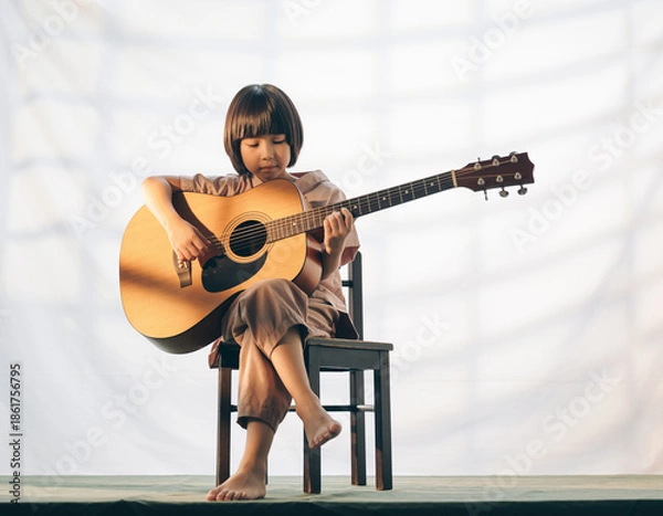 Obraz Young Guitarist