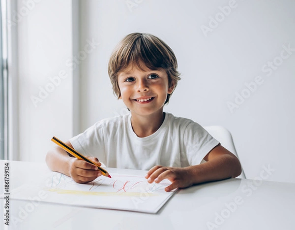 Obraz Young Artist at Work