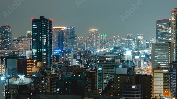 Obraz 大阪夜景