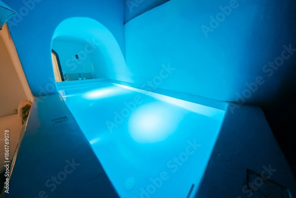 Obraz サントリーニの美しい風景