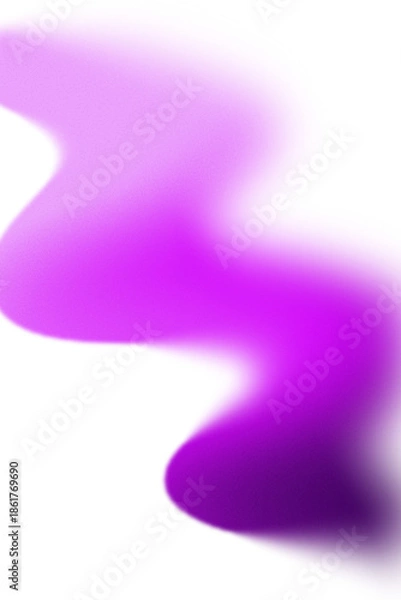 Obraz Purple wave gradient overlay with grainy texture