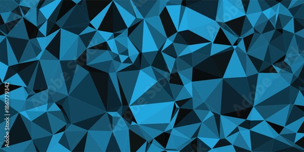 Obraz geometric texture design, modern polygonal pattern, vector illustration