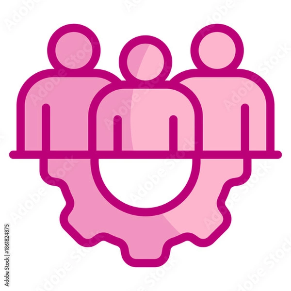 Obraz Team Development Icon