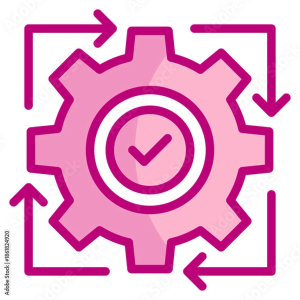 Obraz Strategic Execution Icon