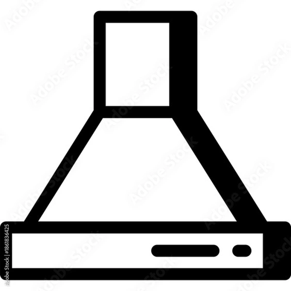 Obraz kitchen hood icon