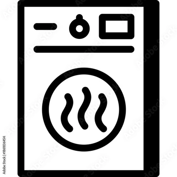 Obraz dryer machine icon
