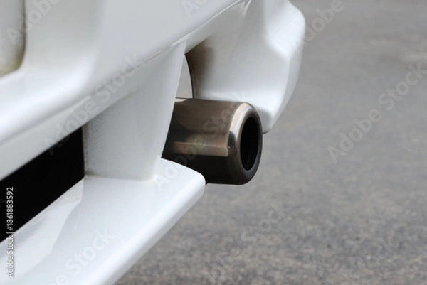 Obraz 自動車のマフラー