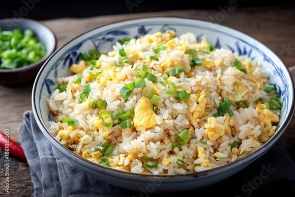Fototapeta egg fried rice