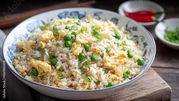 Fototapeta egg fried rice