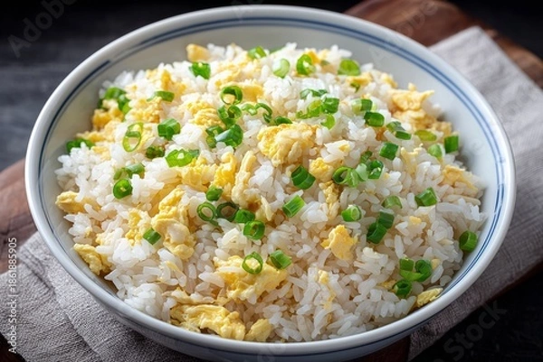 Fototapeta egg fried rice
