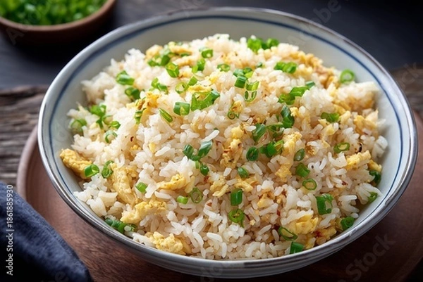 Fototapeta egg fried rice