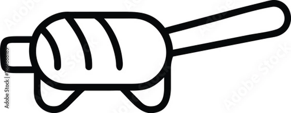 Fototapeta Empty vector file display