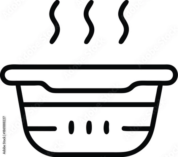 Fototapeta Empty vector file display