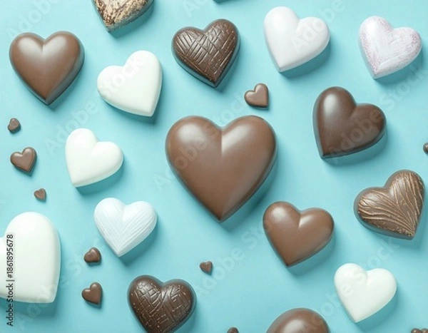 Obraz hear background