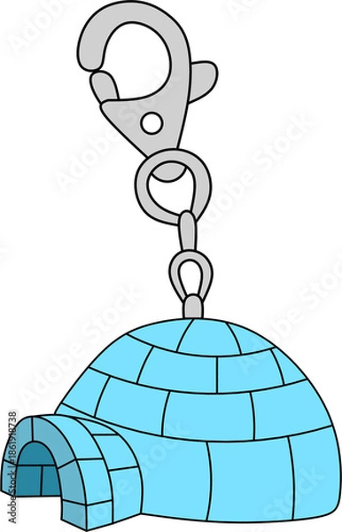 Obraz Igloo keychain 