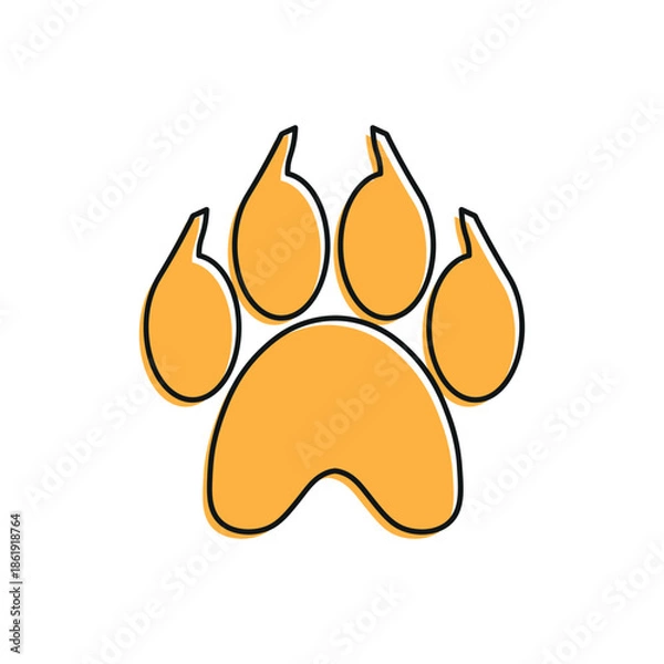 Fototapeta Puppy Paw