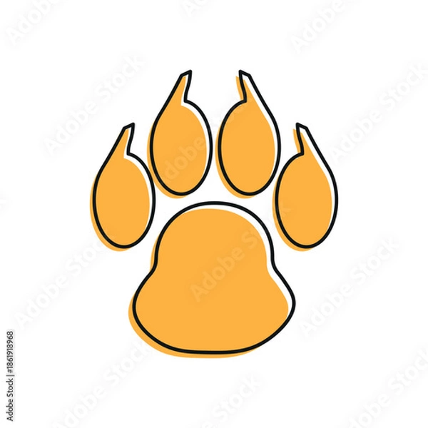 Fototapeta Puppy Paw