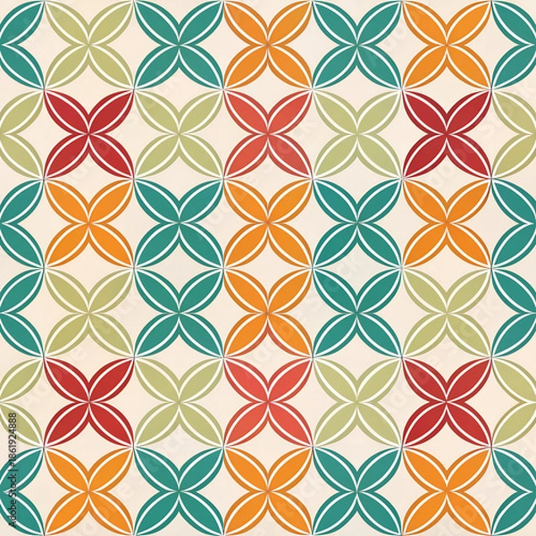 Obraz seamless floral pattern