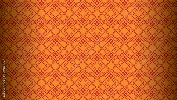 Obraz Designer textile clothing pattern design