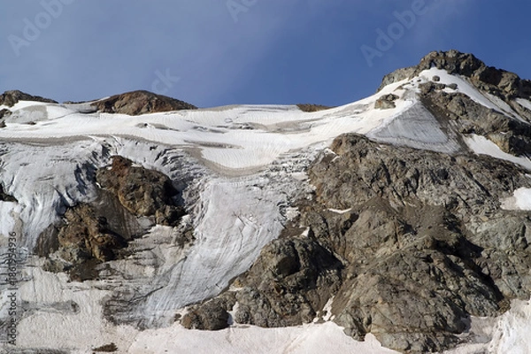 Fototapeta Mountain glacier