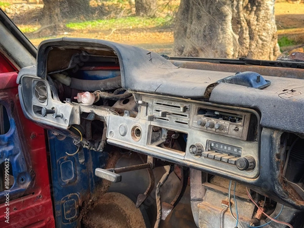 Fototapeta abgestellt