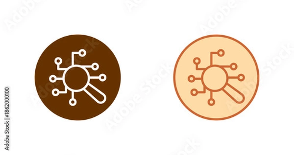 Obraz Digital Forensics Vector Icon